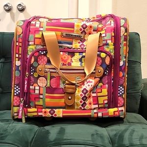 Lily Bloom roller bag.